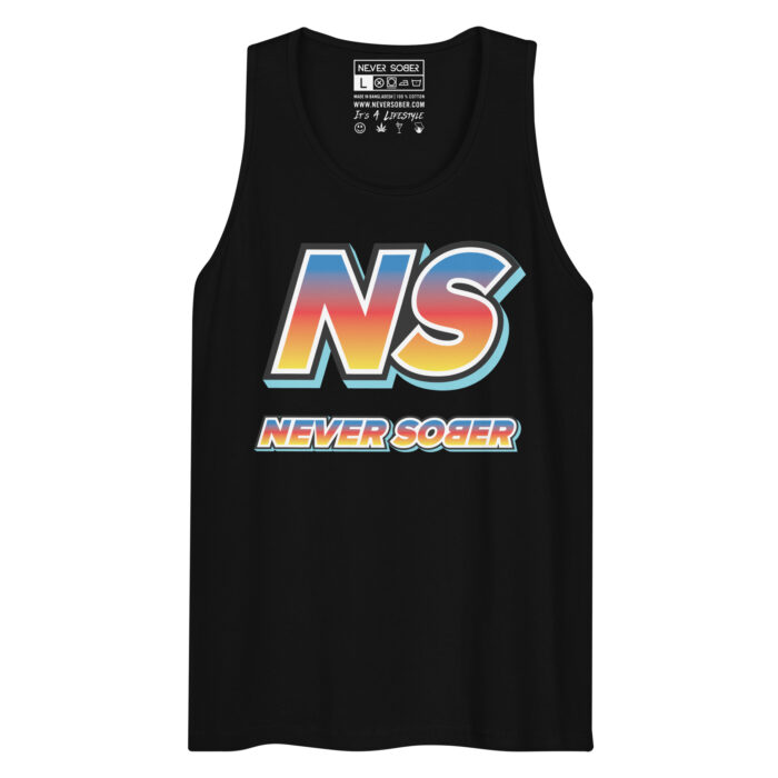 Retro Slant Tank Top