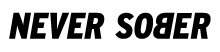 Never Sober Logo